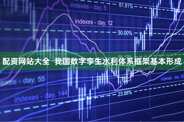 配资网站大全  我国数字孪生水利体系框架基本形成